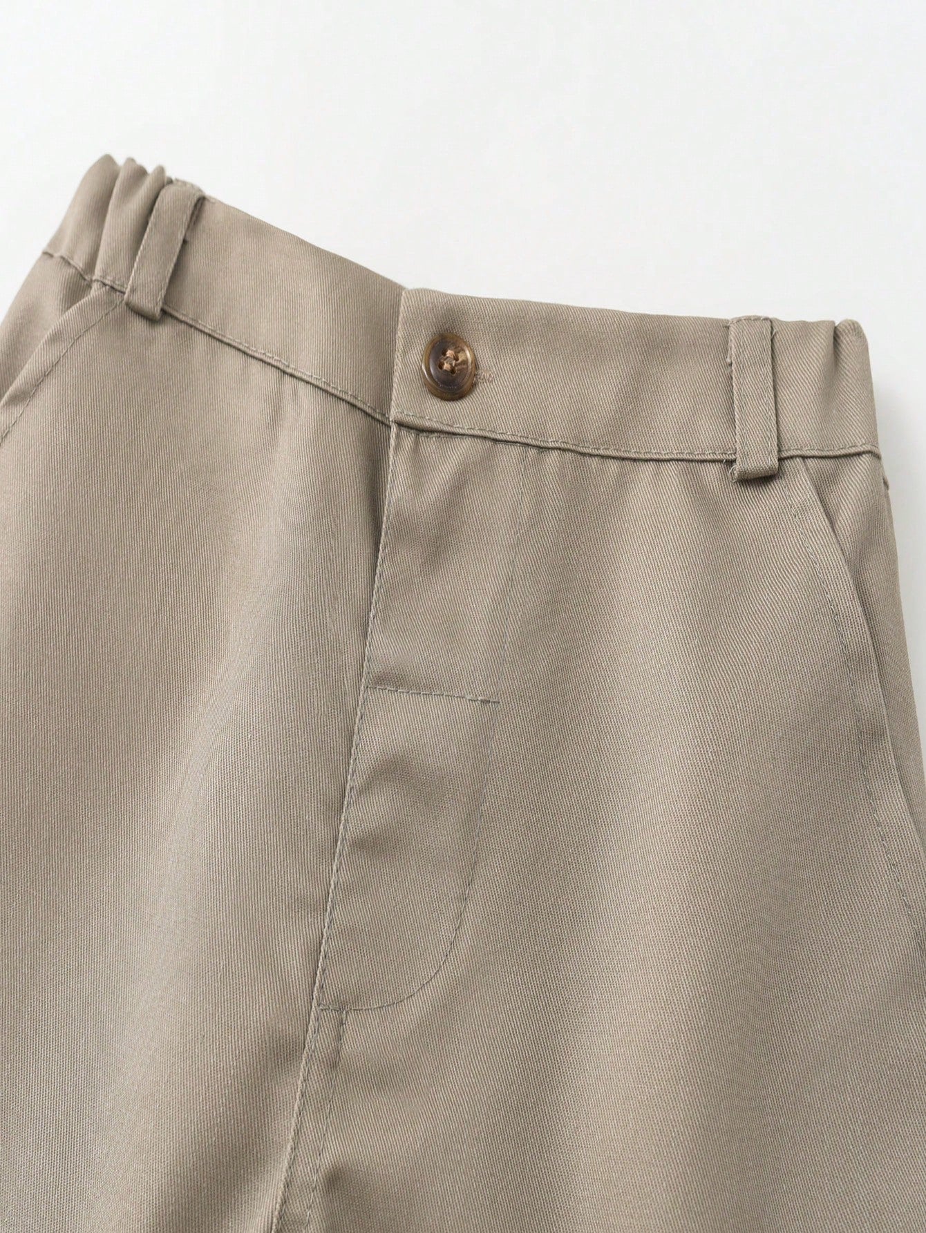 Boys Pure Cotton Shirt With Trouser & Suspenders