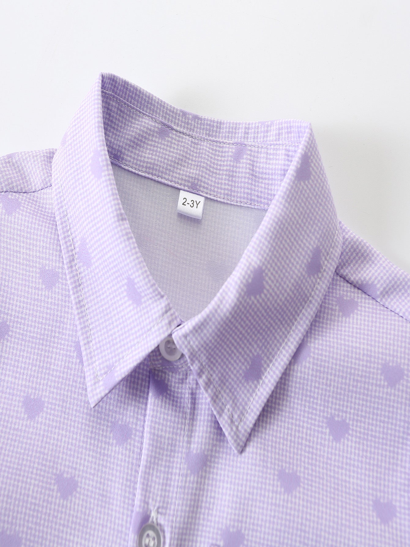 Boys Printed Pure Cotton Shirt With Shorts With Bow