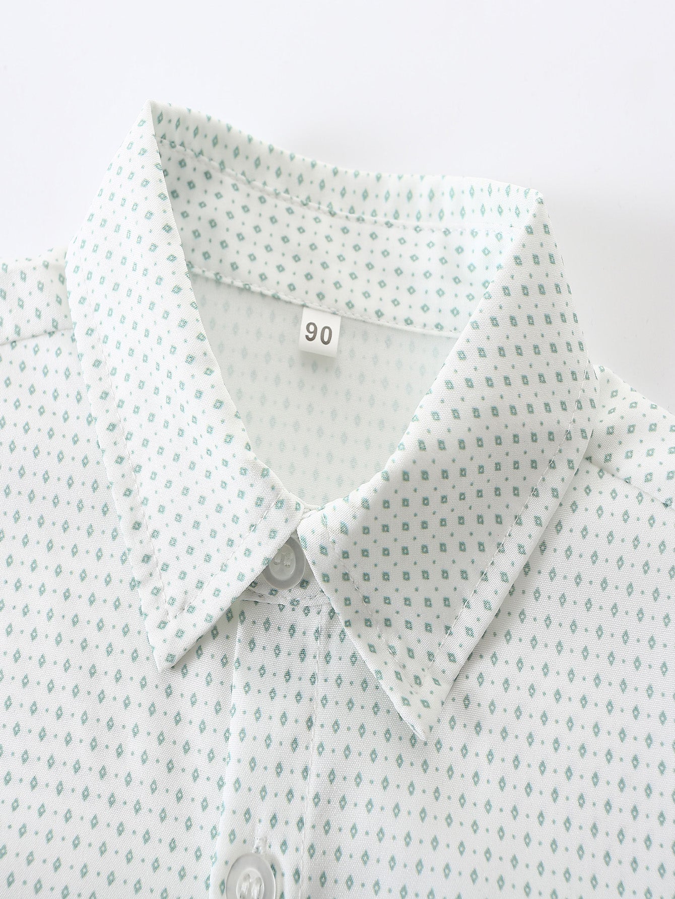 Boys Printed Pure Cotton Shirt With Shorts And Bow