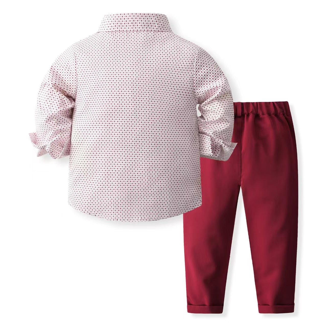 Boys Printed Shirt with Trousers