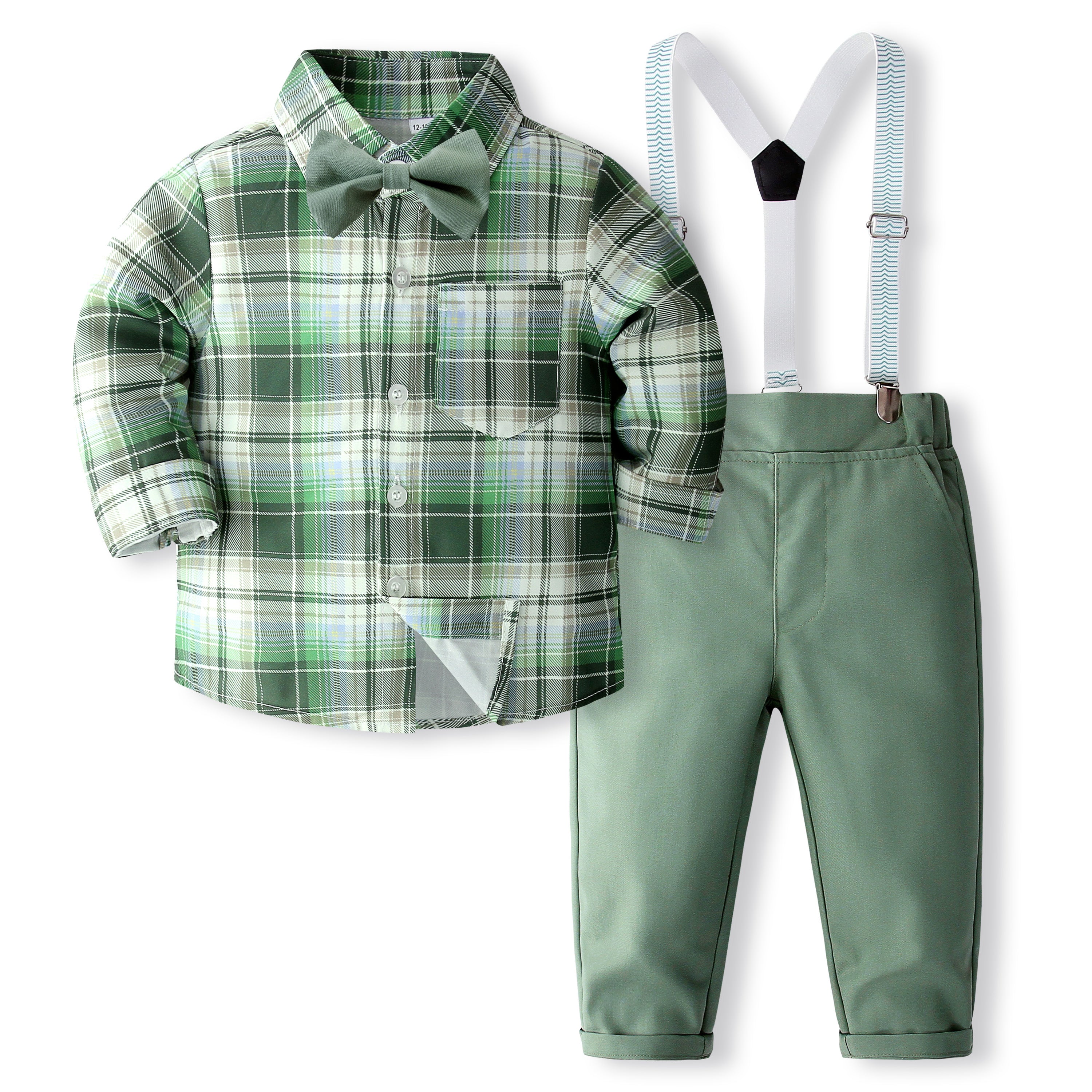 Boys Printed Pure Cotton Shirt with Trousers