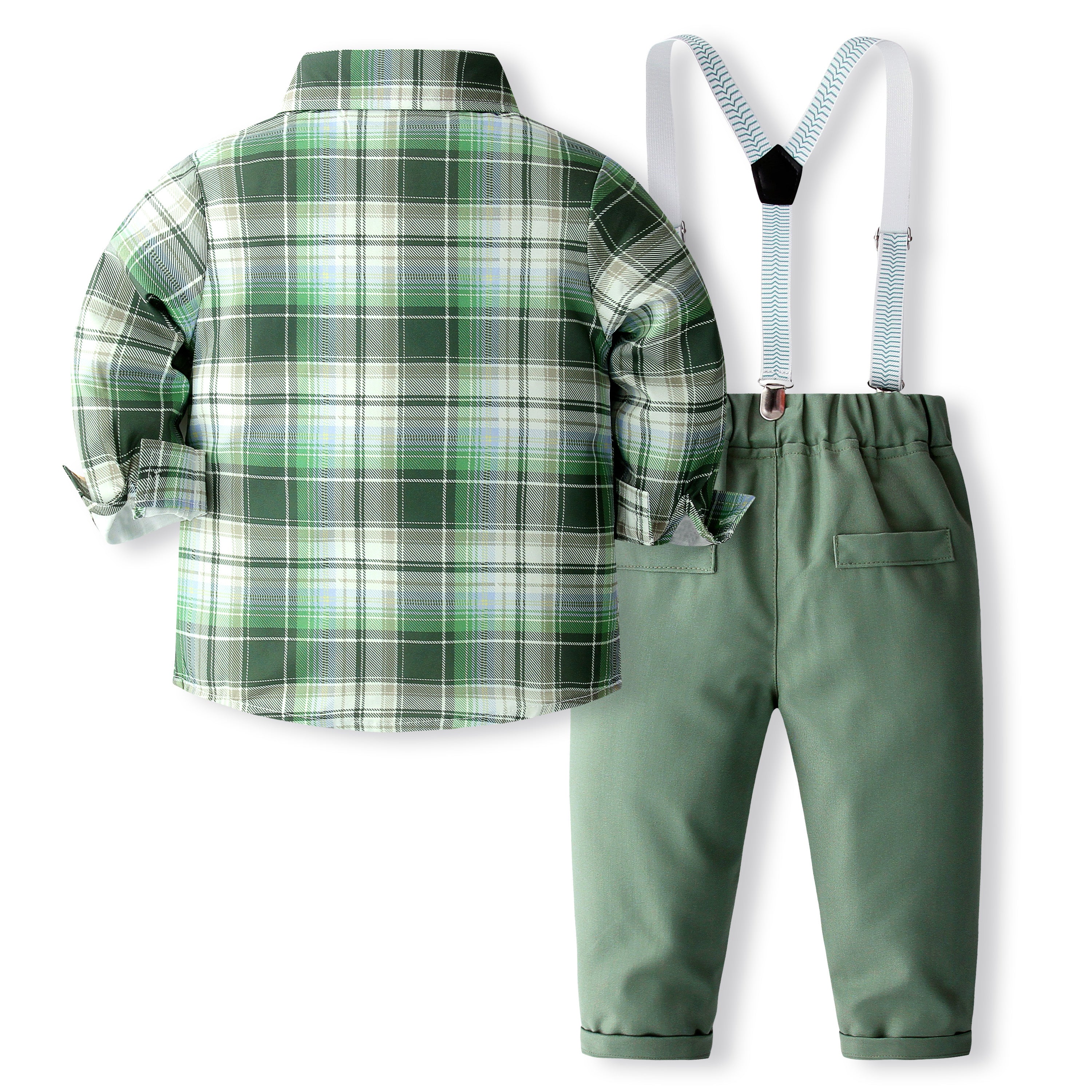 Boys Printed Pure Cotton Shirt with Trousers
