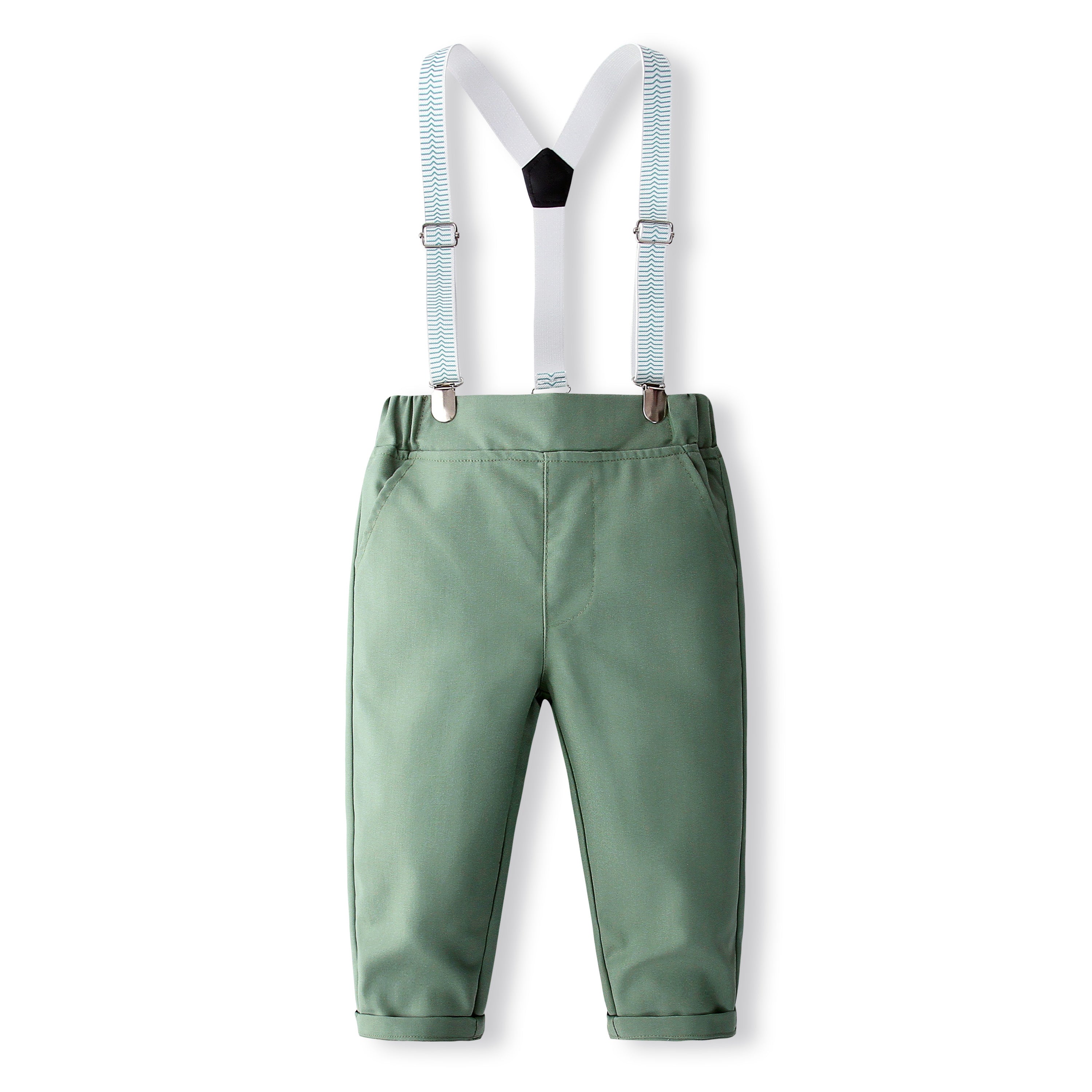Boys Printed Pure Cotton Shirt with Trousers