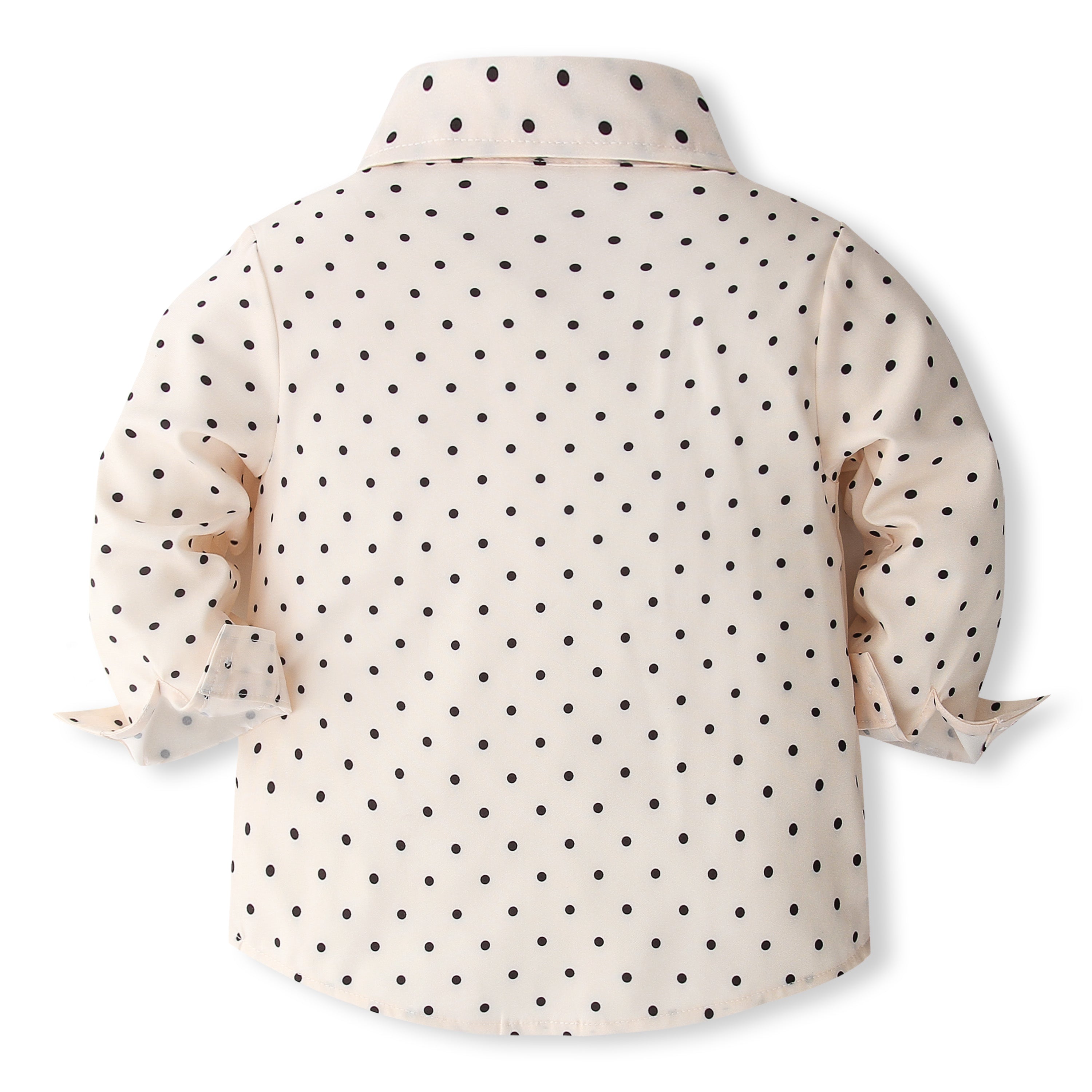 Boys Printed Pure Cotton Shirt With Trousers And Suspenders