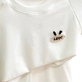 Boys White Top with Shorts