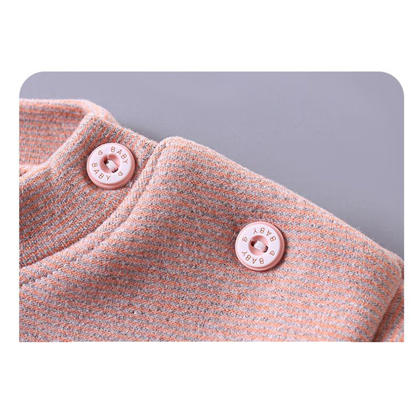 Girls Round Neck T-shirt with Pyjamas