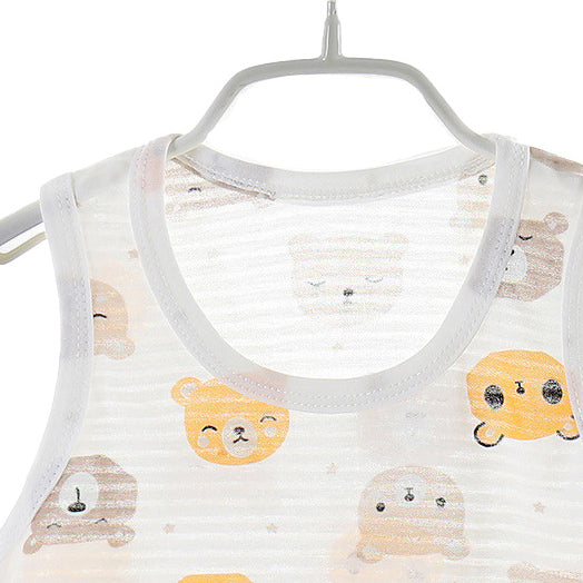 Yellow Infant Boys Printed Top with Shorts