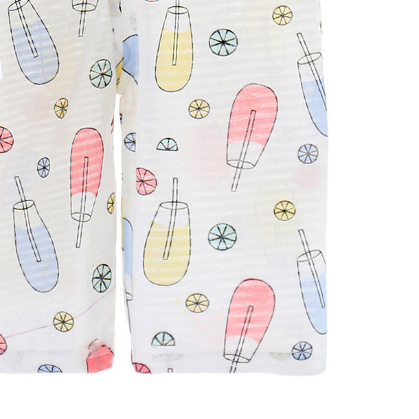Pink Boys Printed T-shirt with Shorts