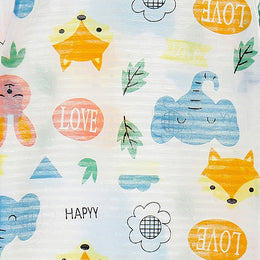 Blue Boys Printed Top with Capris