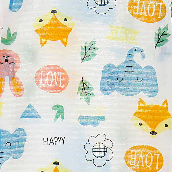 Blue Boys Printed Top with Capris