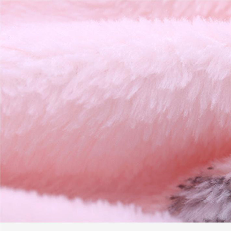 Girls Pink Conversational Printed Night suit