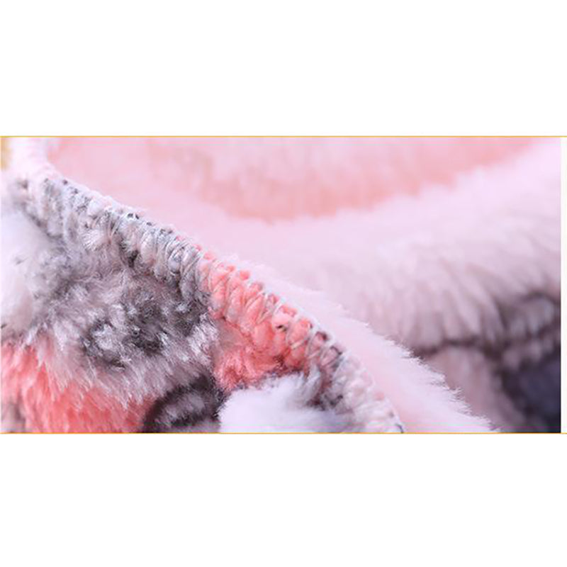 Girls Pink Conversational Printed Night suit