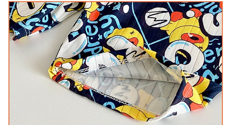 Boys Printed Top with Short