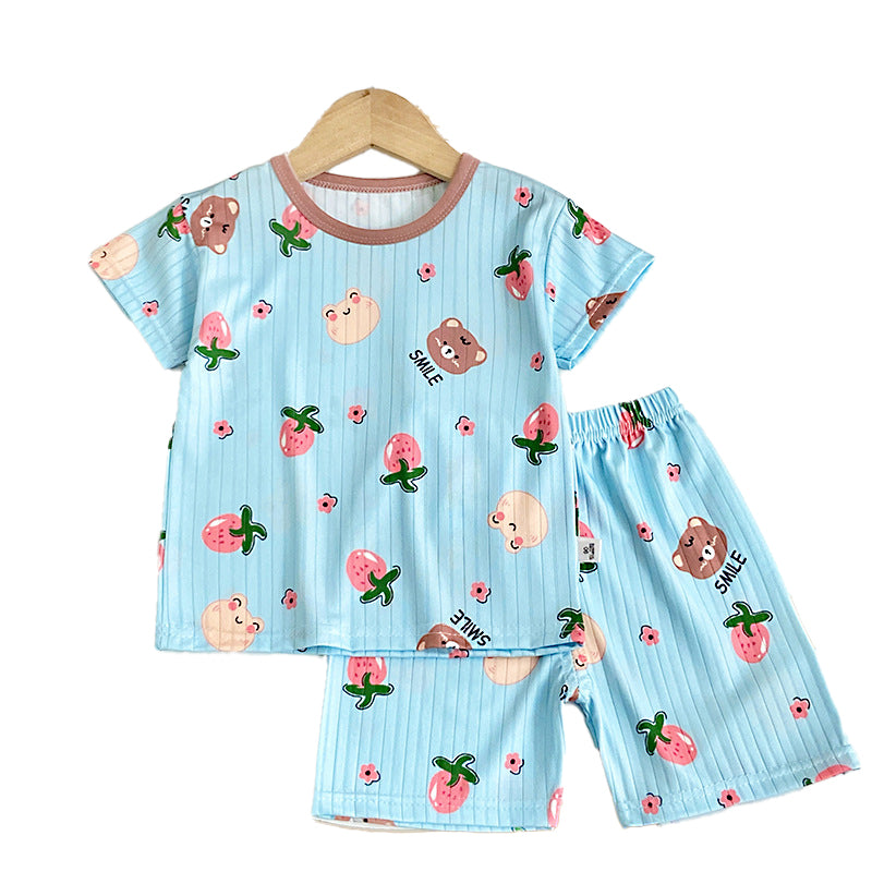 Boys Printed Top with Short