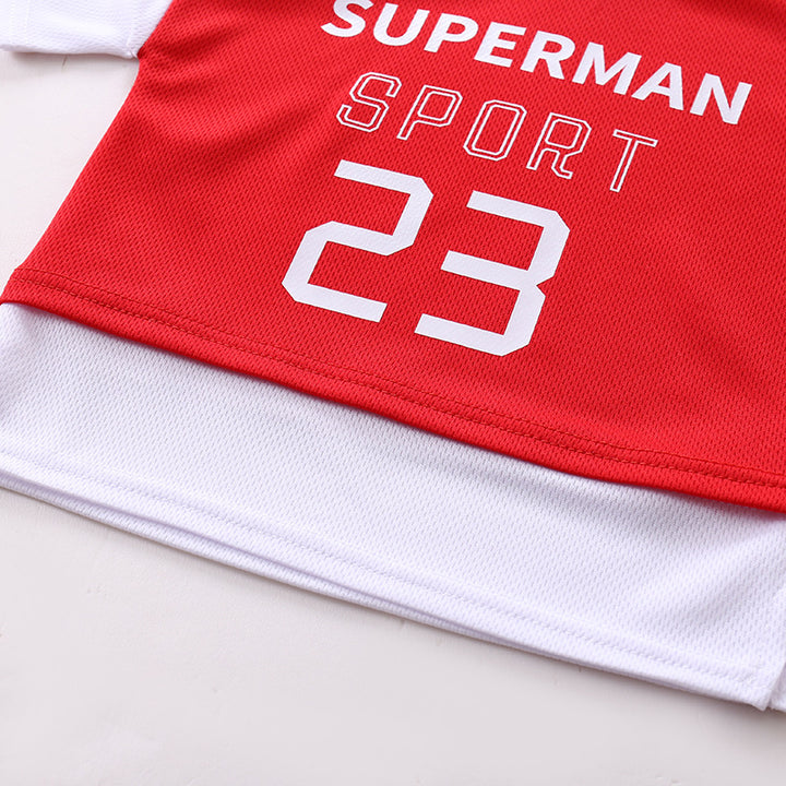 Boys Printed Short Sleeves T-shirt with Shorts