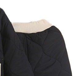 Boys Black V-Neck Long Sleeves Coat With Joggers
