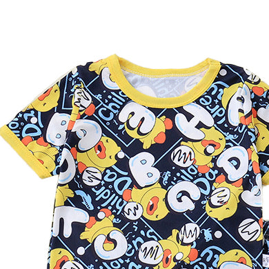 Boys Printed Top with Short