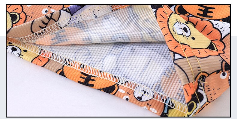 Boys Yellow & Orange Round Neck Printed Top with Shorts
