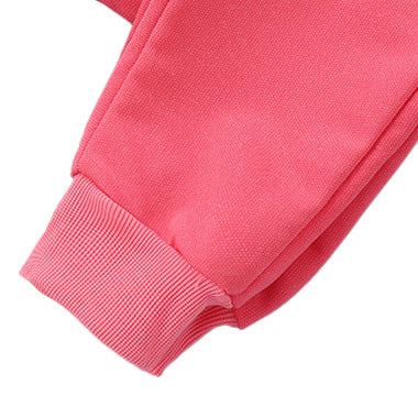 Girls Fuchsia Easy Wash Joggers