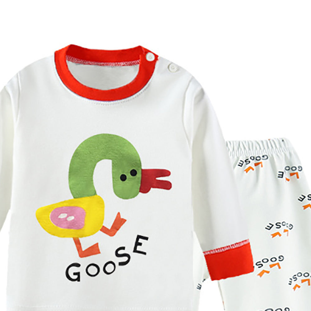 Girls Printed T-shirt with Joggers