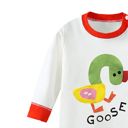 Girls Printed T-shirt with Joggers