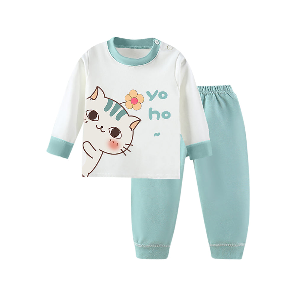 Boys Printed Sweatshirt with Joggers