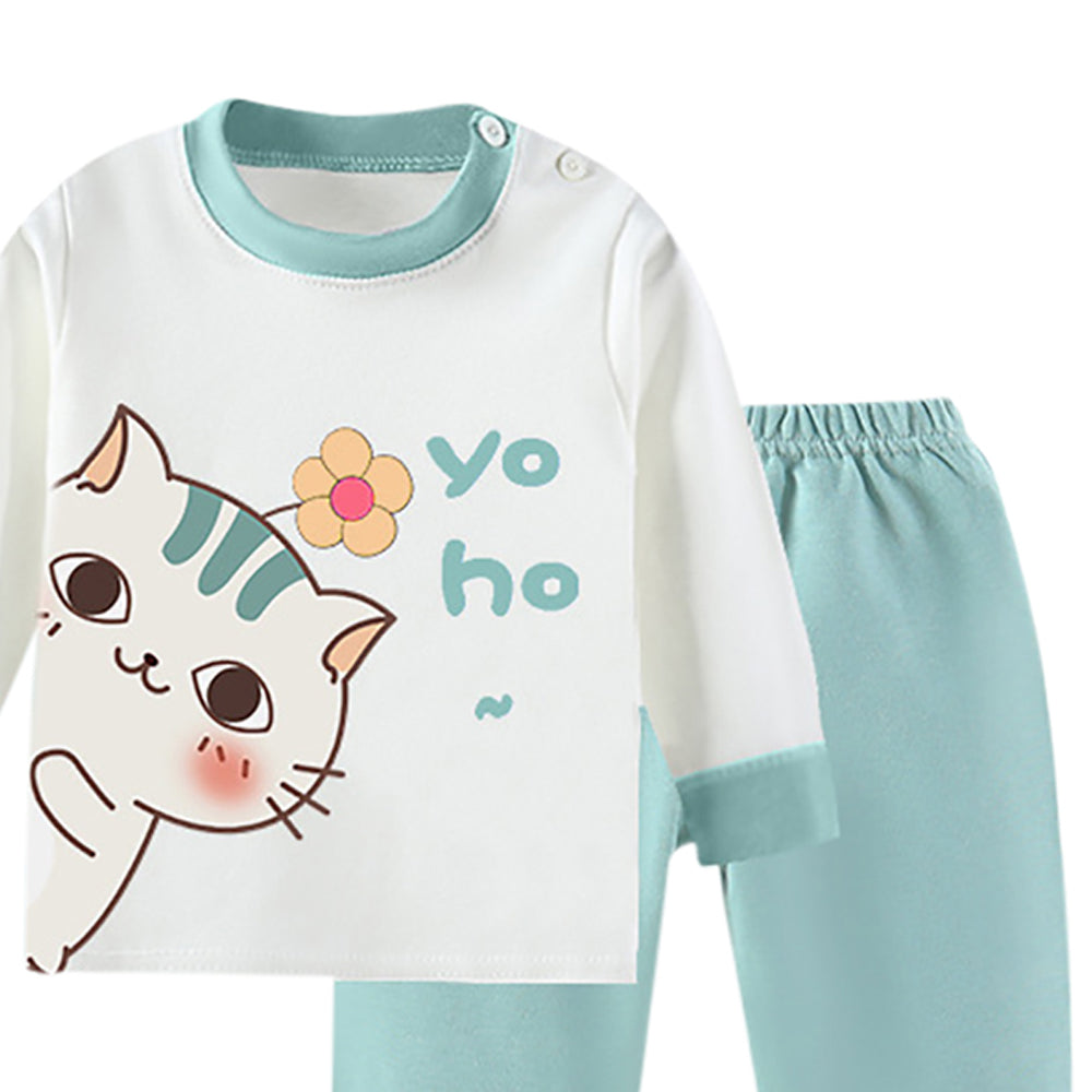 Boys Printed Sweatshirt with Joggers