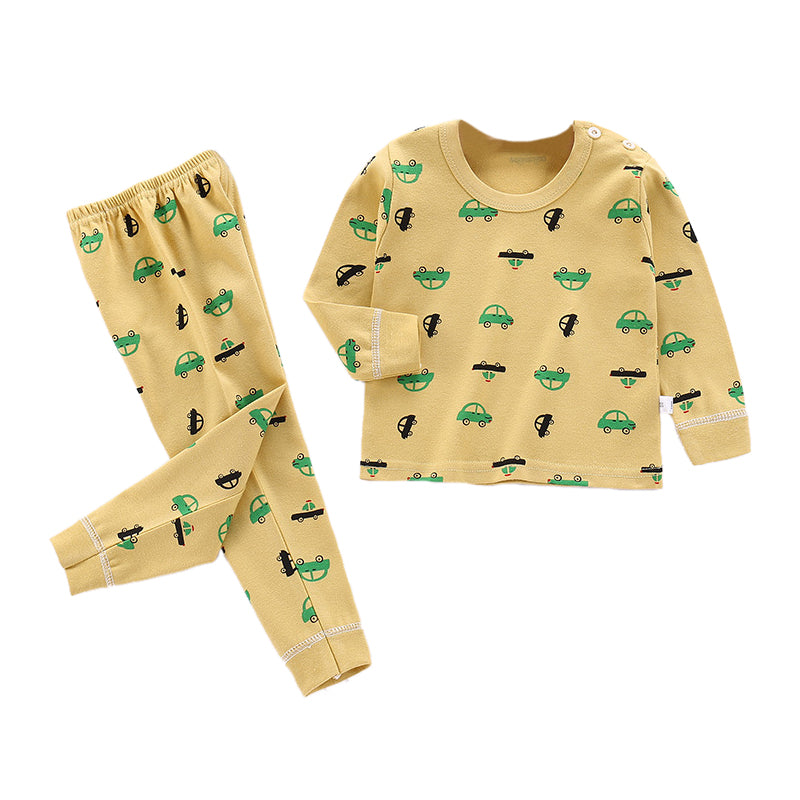 Boys Conversational Printed Cotton Nightsuit