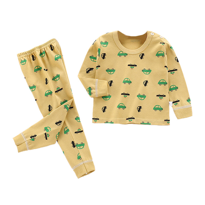 Boys Conversational Printed Cotton Nightsuit