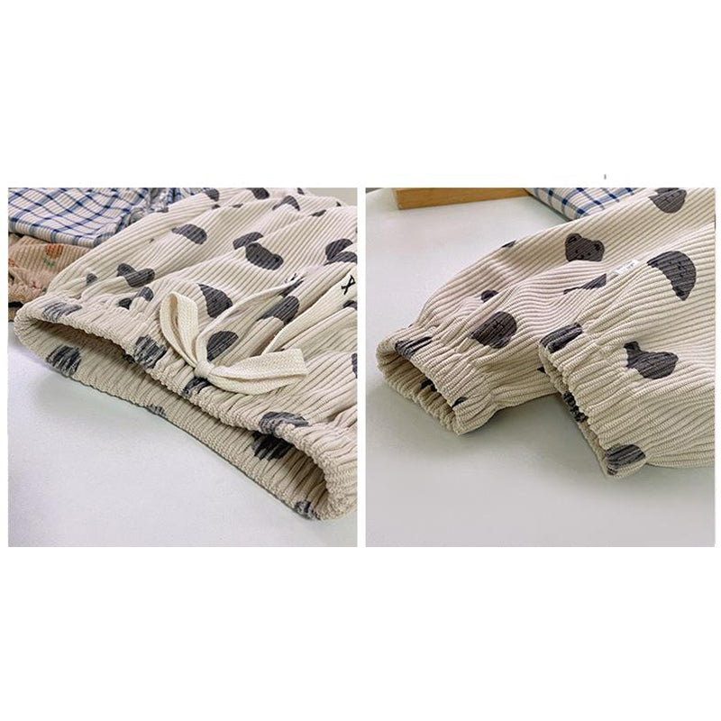 Boys Conversational Printed Mid Rise Joggers