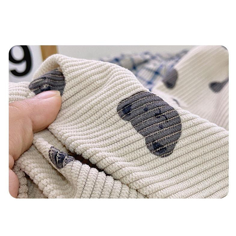 Boys Conversational Printed Mid Rise Joggers