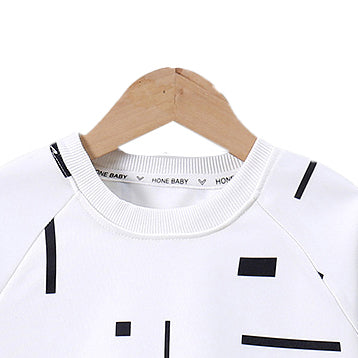 Boys Abstract Printed Pullover