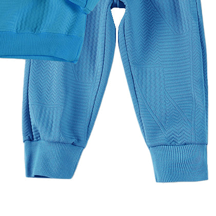 Boys Blue Sweatshirt With Joggers