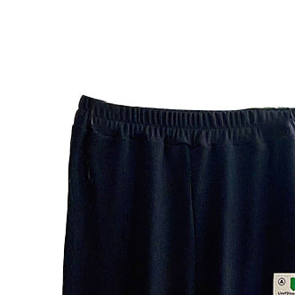 Boys Black Easy Wash High-Rise Joggers