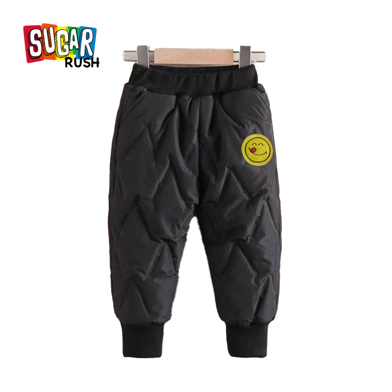 Boys Black Easy Wash Joggers