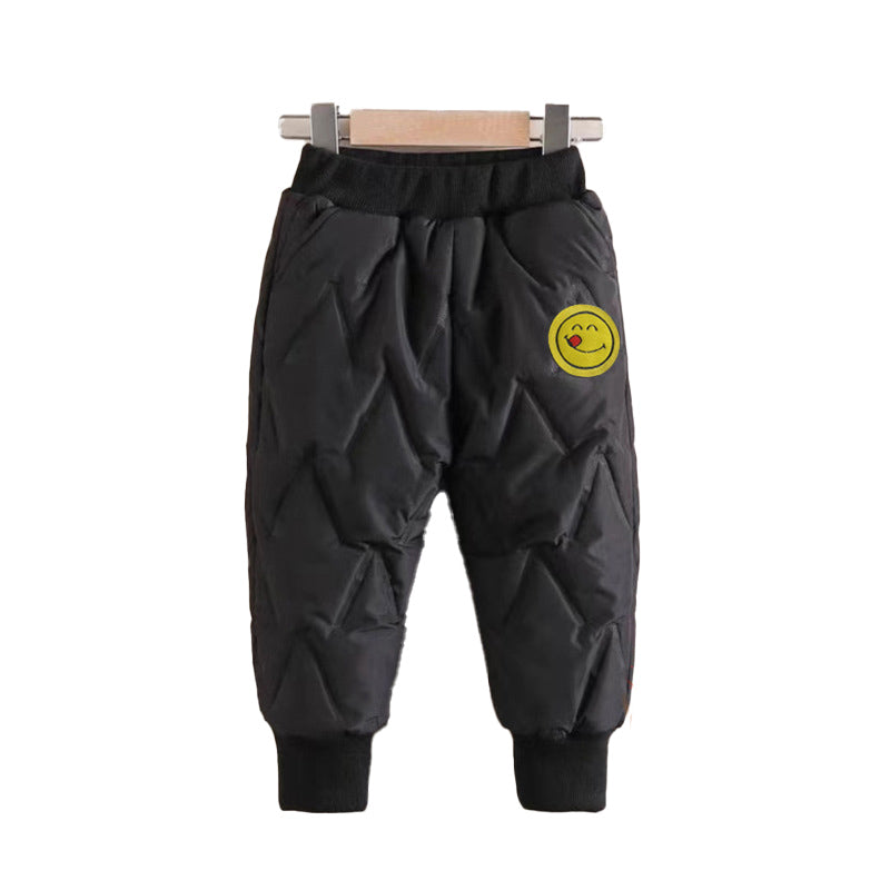 Boys Black Easy Wash Joggers