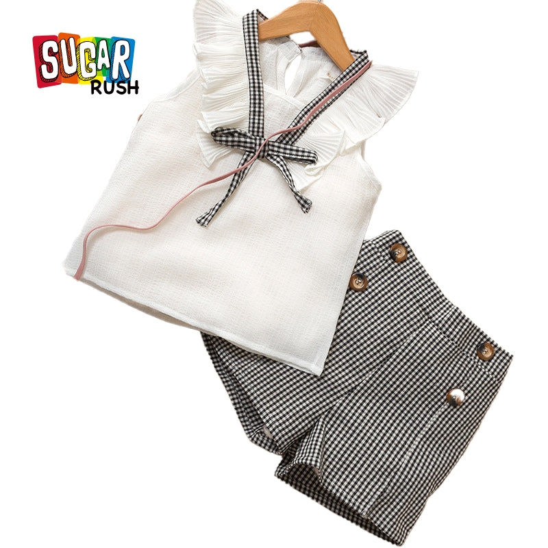 Girls Top with Shorts