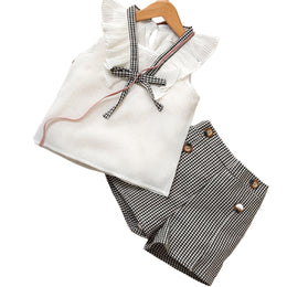 Girls Top with Shorts