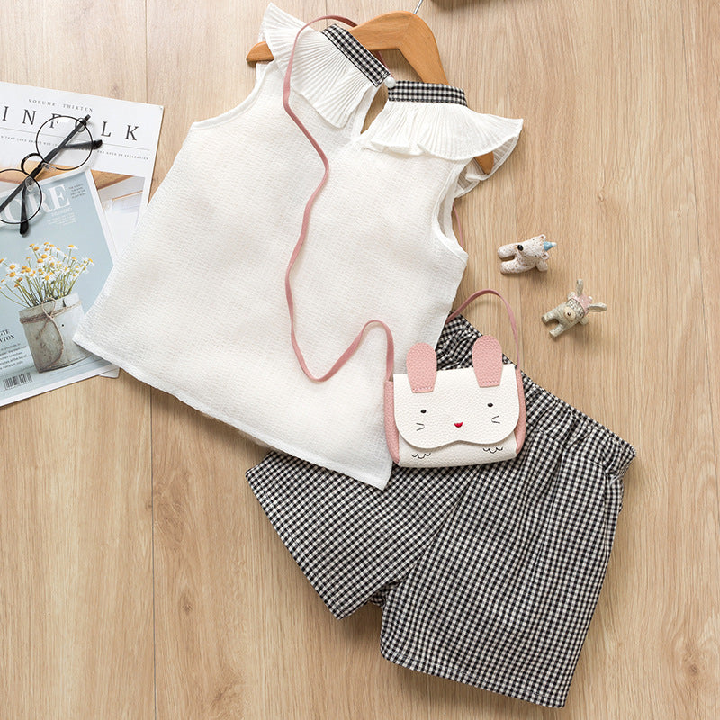 Girls Top with Shorts