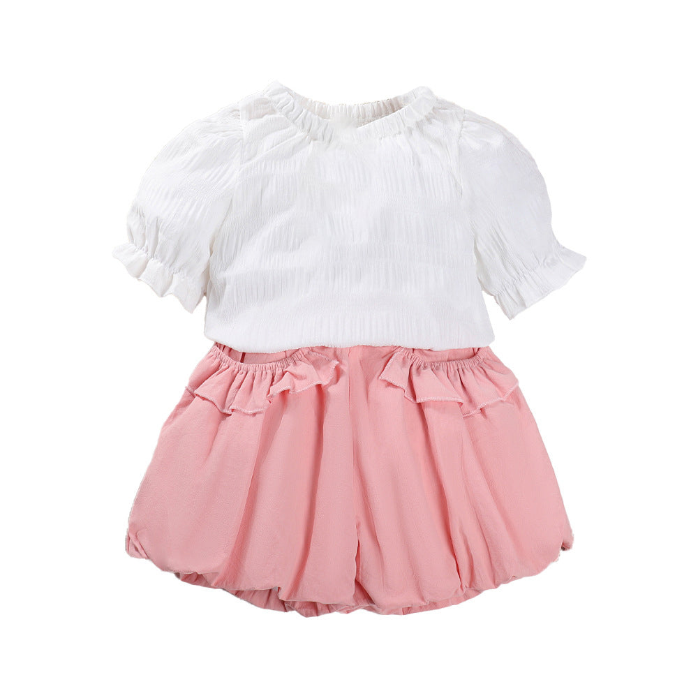 Girls Top With Short