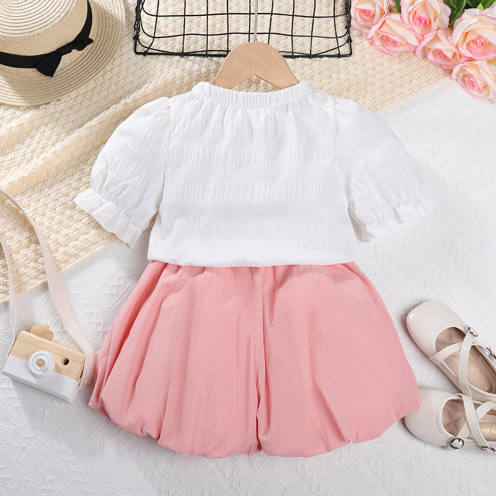 Girls Top With Short
