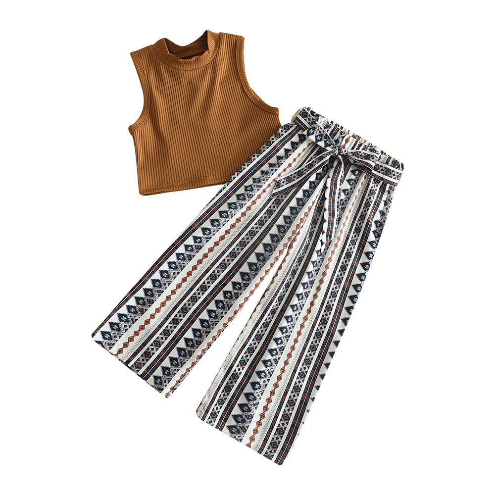 Girls Top With Palazzos