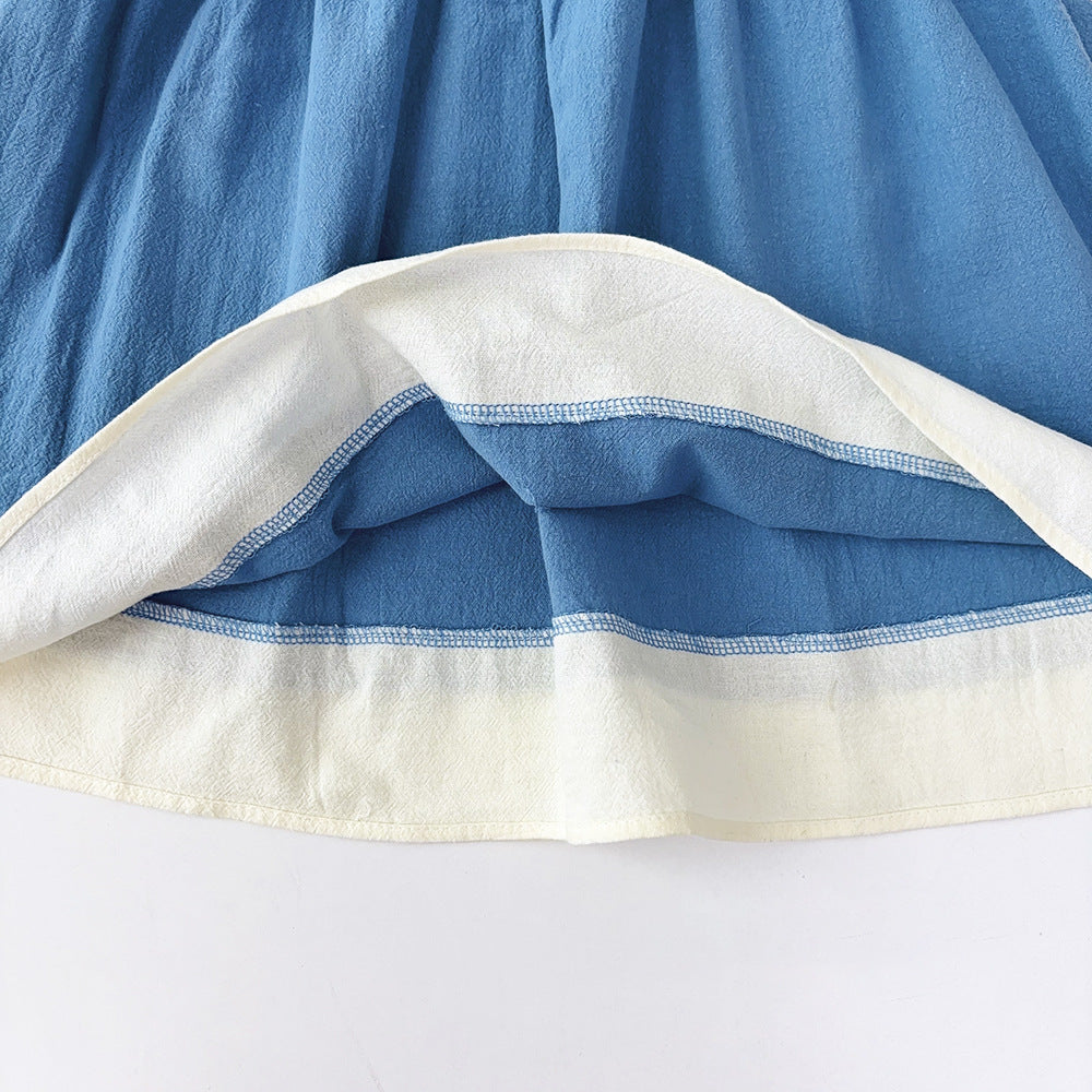 Puff Sleeve Fit & Flare Dress
