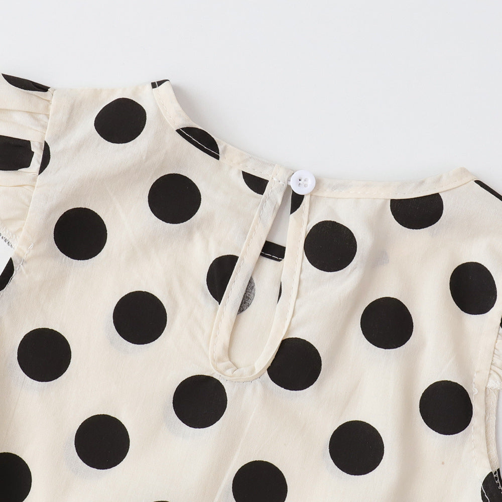 Girls Printed Pure Cotton Top With Palazzo