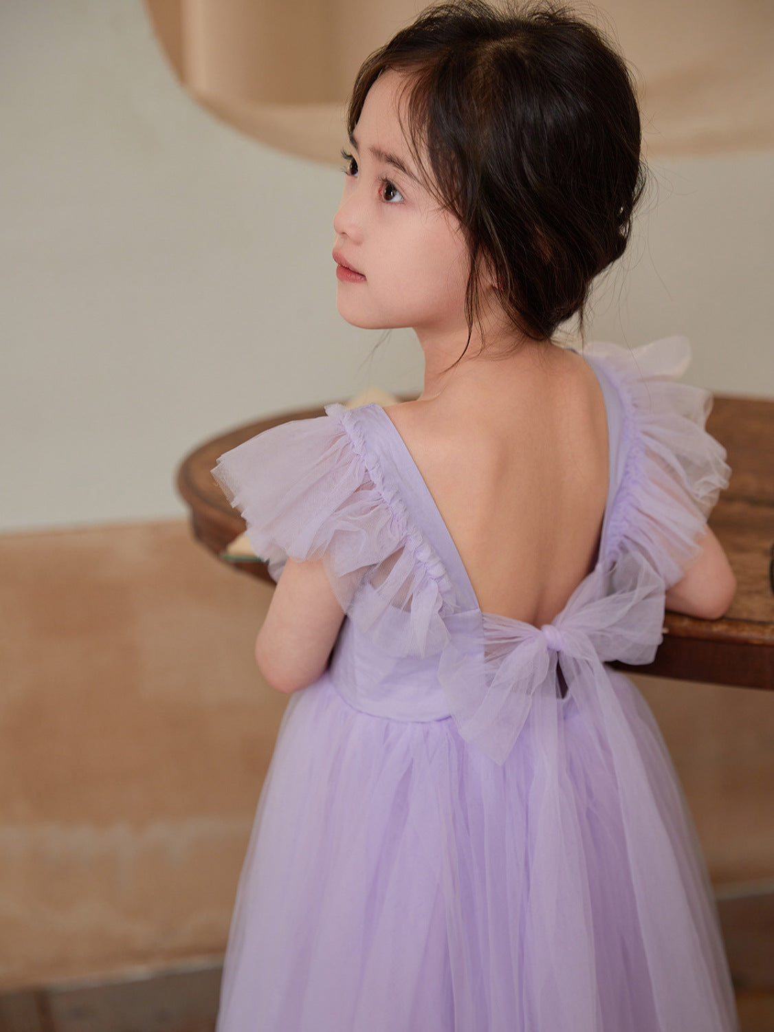 Flutter Sleeve Fit & Flare Dress