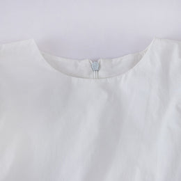 Puff Sleeve Fit & Flare Dress