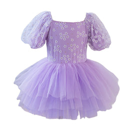 Puff Sleeve Balloon Dress