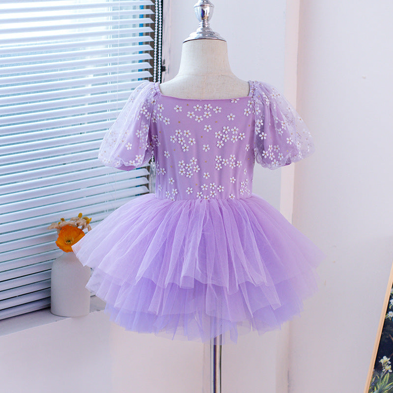 Puff Sleeve Balloon Dress