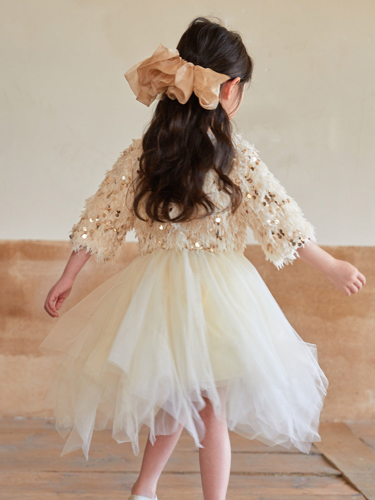 Kimono Sleeve Fit & Flare Dress
