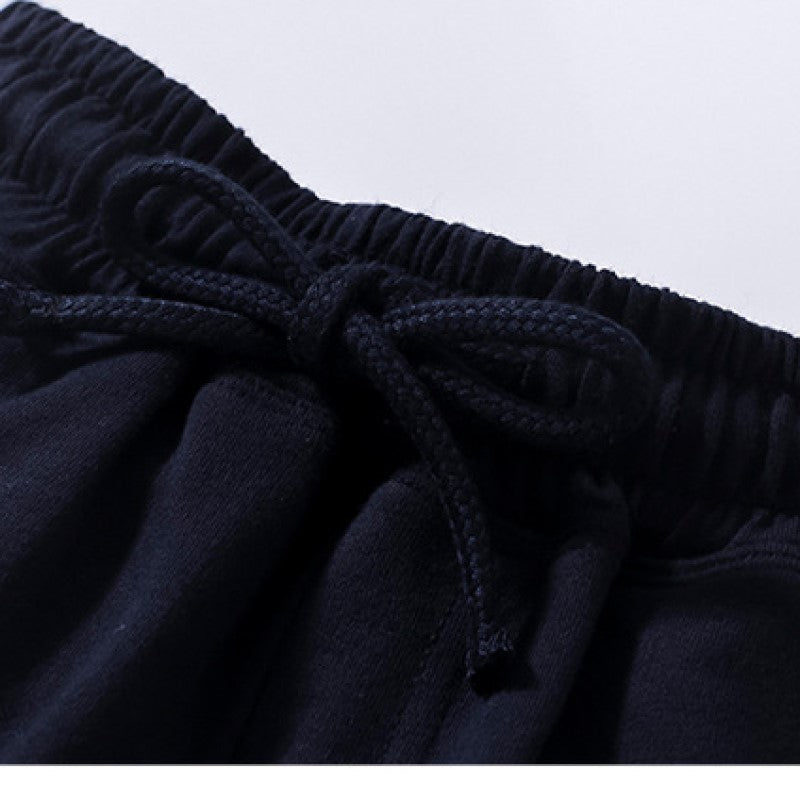 Boys Navy Blue Cotton Shorts
